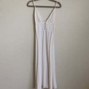 Beautiful White Reformation Dress
